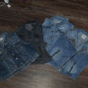 Denim Vests (4)
